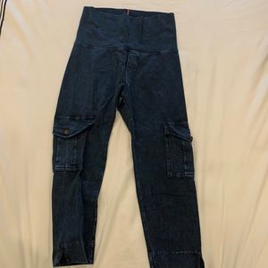 Hard Tail Trendy Deep Turquoise Leggings with side pockets